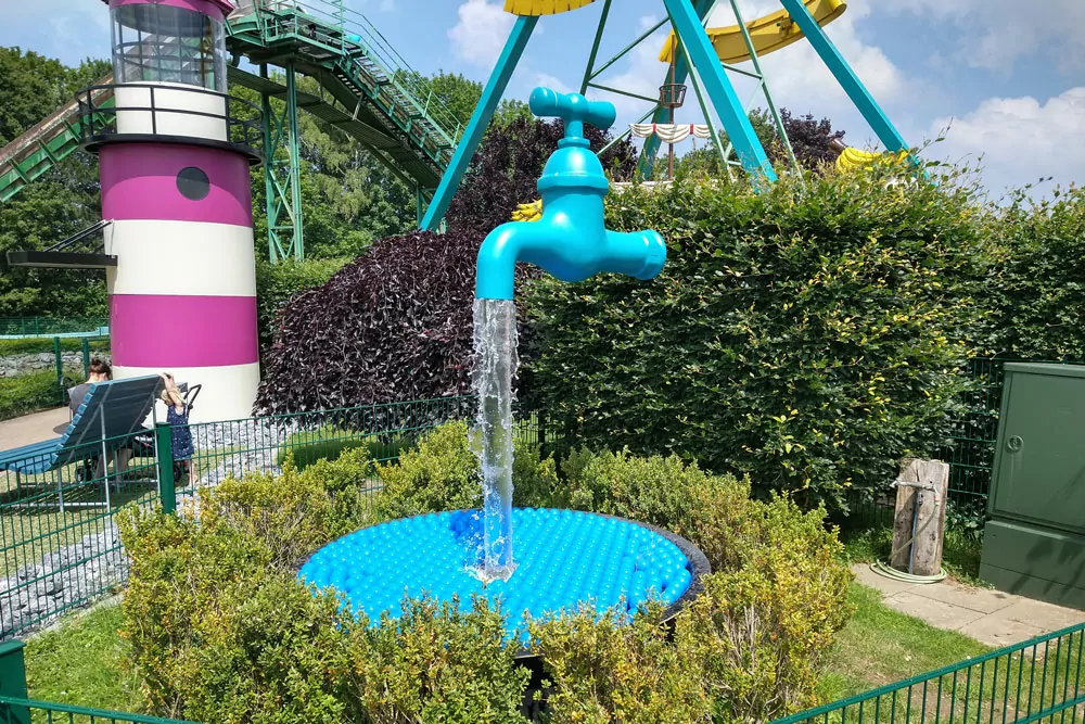 Magischer Wasserhahn