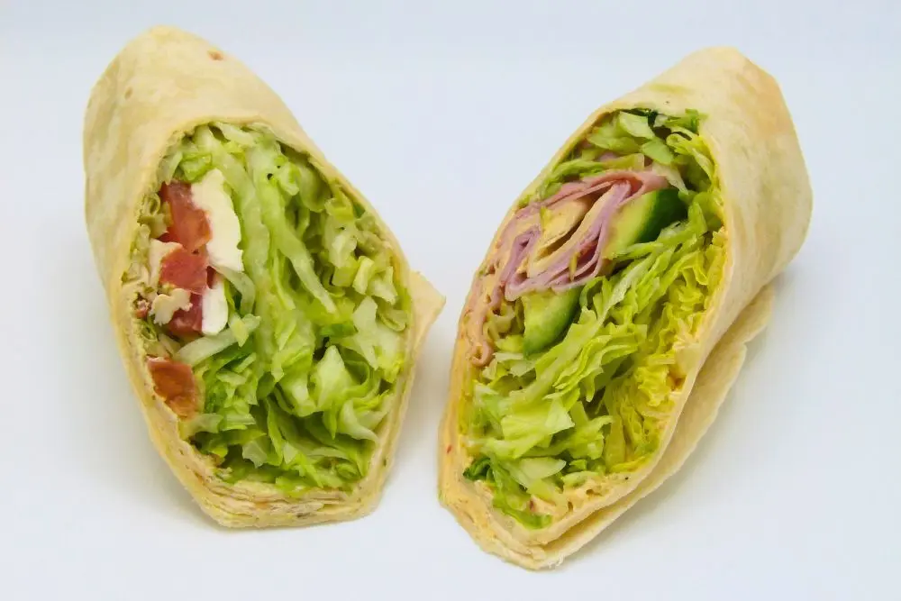 Wrap mit Salat