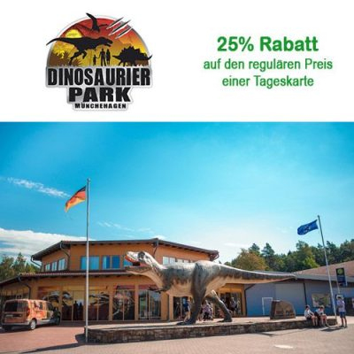 Gutschein für den Dinosaurier-Park Münchehagen