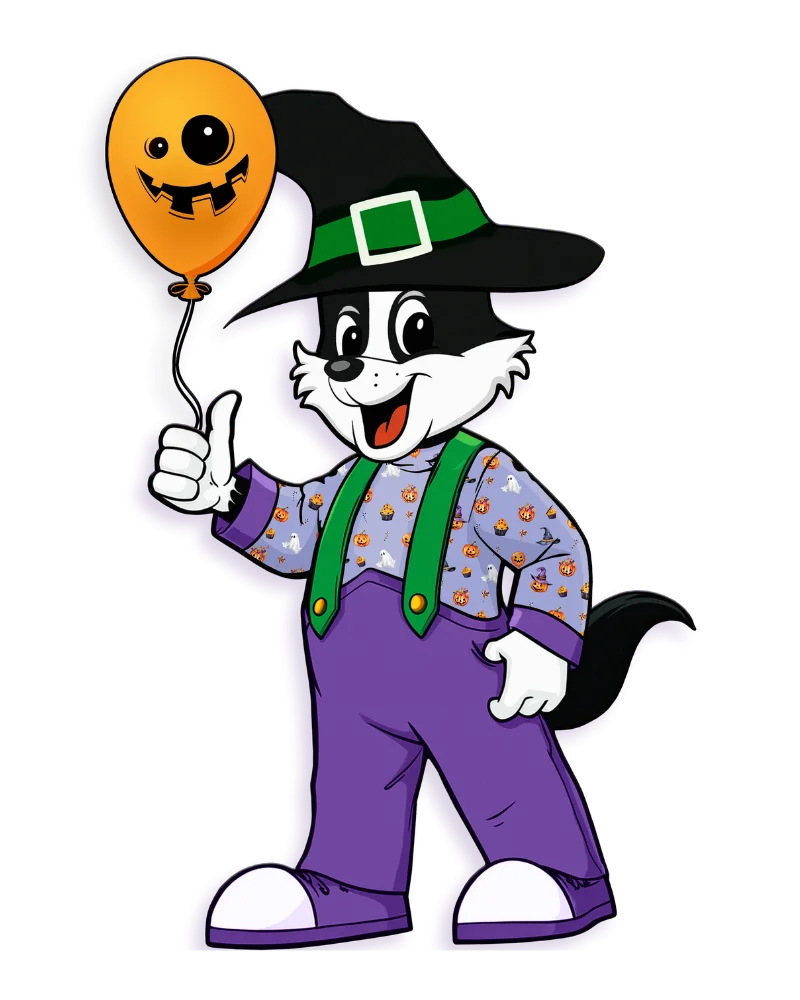 potzi-im-halloween-kostuem Potzi im Halloween-Kostüm