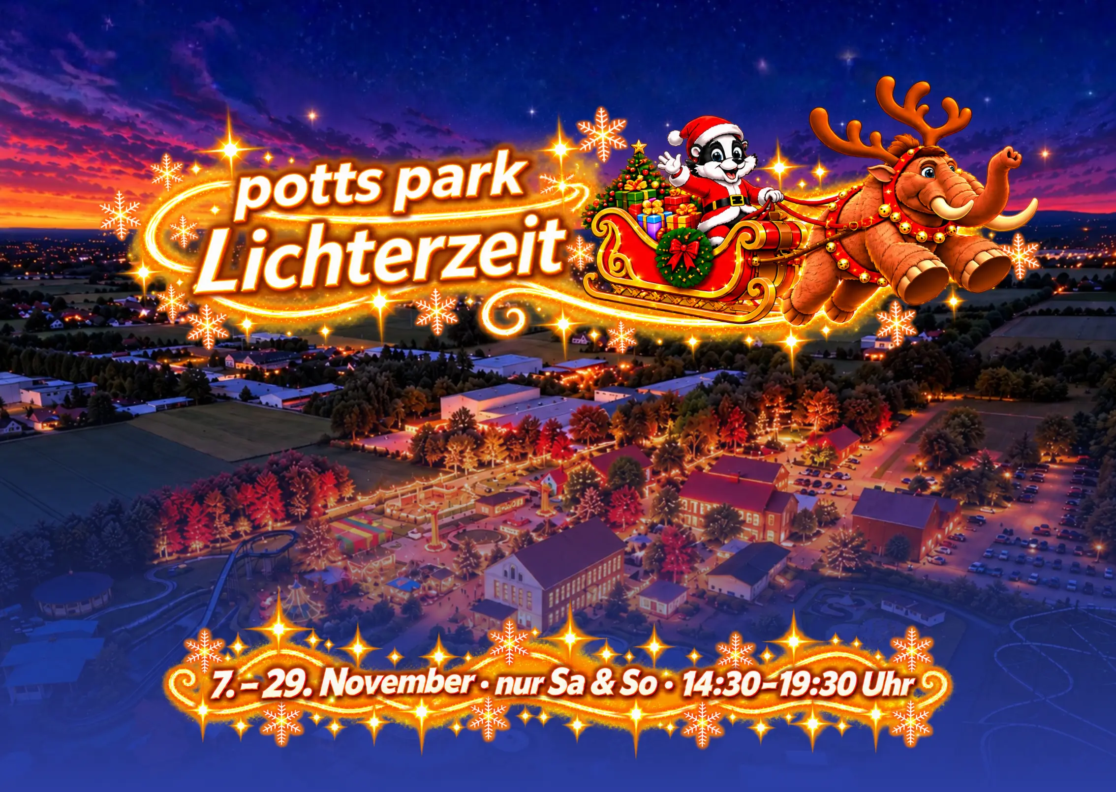 potts park Lichterzeit